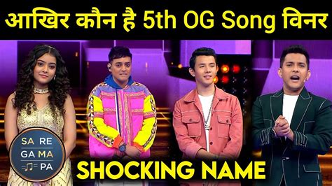 5th OG Song Winner Name Of Saregamapa 2023 Saregamapa 2023 Today