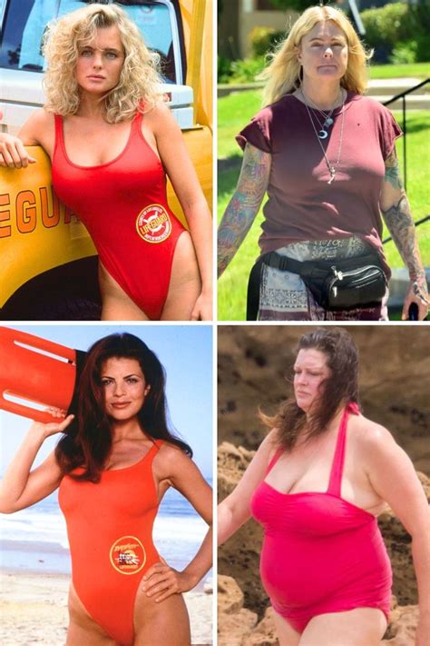 Baywatch Cast Then and Now 💖 🌴 | Baywatch, Celebrities, Curvy women fashion