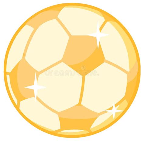 Gold Soccer Ball Stock Illustrations 10266 Gold Soccer Ball Stock