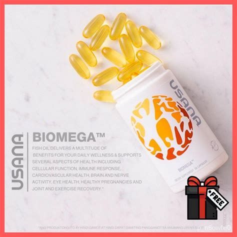 Ready Stock Usana Biomega Iii Plus Fish Oil Minyak Ikan Kapsul56 Soft