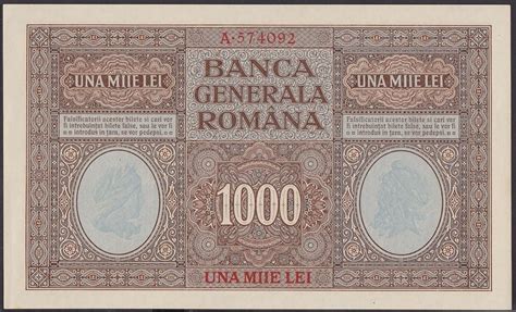 Rumänien 1000 Lei 1917 Romania Deutsche Besetzung 1 Weltkrieg I MA Shops