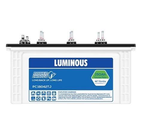 Luminous Pc Tj Inverter Battery Ah At Rs In Indore Id