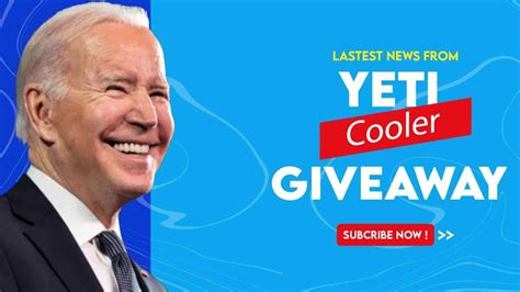 Yeti Cooler Giveaway Youtube