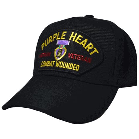 Purple Heart Vietnam War Veteran Cap Vietnam Veteran Caps