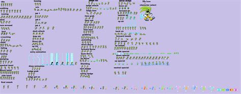 Surge The Tenrec Sprite Sheet By Cosplay Pichu On Deviantart