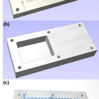 3D Schematic Diagrams Illustrating The Chip Fabrication A Channel