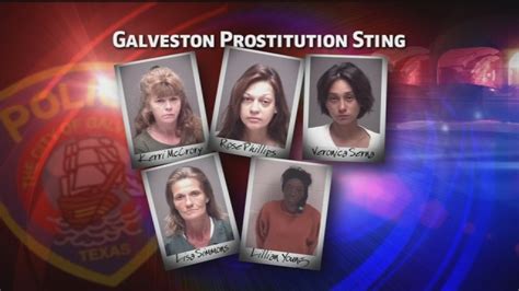 Galveston Prostitution Sting Nets Five Arrests Abc13 Houston