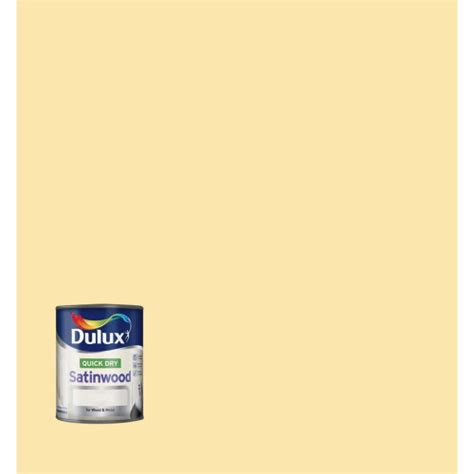 Dulux Quick Dry Satinwood Paint 750 Ml Vanilla Sundae On Onbuy