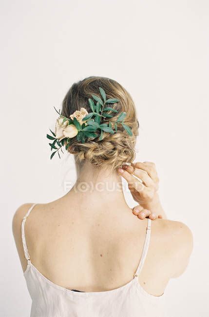 Flower Hair Decoration — One Floral Stock Photo 156600990