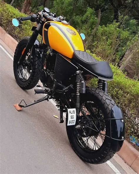 Bajaj Pulsar 150 Transformed Into Mean Looking Cafe Racer Atelier