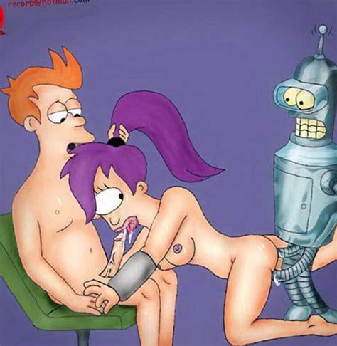 Bender Bending Rodriguez And Turanga Leela Cum Tits