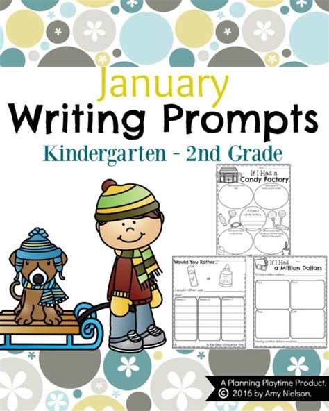 January Writing Prompts - Planning Playtime