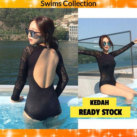 A Bikini Piece Swimming Suit Women Swimsuits Baju Renang