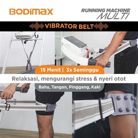 Bodimax Running Machine Multi Jual Treadmill Elektrik