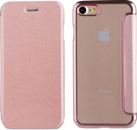 Muvit Life Bling Folio Rose Goud Geschikt Voor Apple Iphone Se