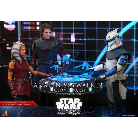 Hot Toys Anakin Skywalker Clone Wars Star Wars Ahsoka Figurine