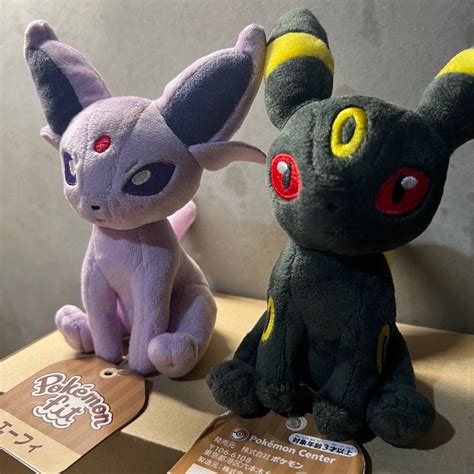 Espeon And Umbreon Pokemon Fit Pokefit Hobbies And Toys Toys And Games On