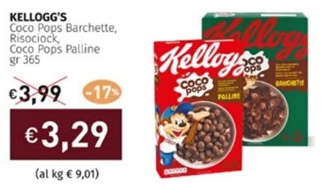 Kellogg S Coco Pops Barchette Risociock Coco Pops Palline Gr