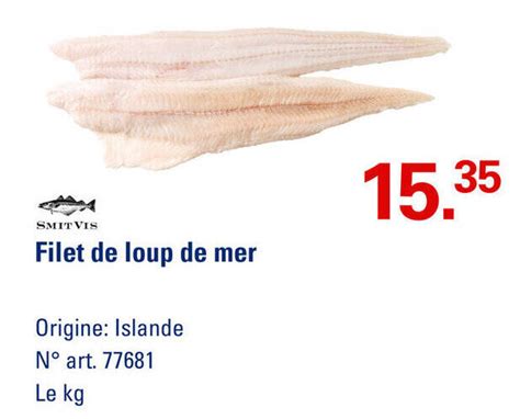 Filet De Loup De Mer Promotie Bij Sligro M