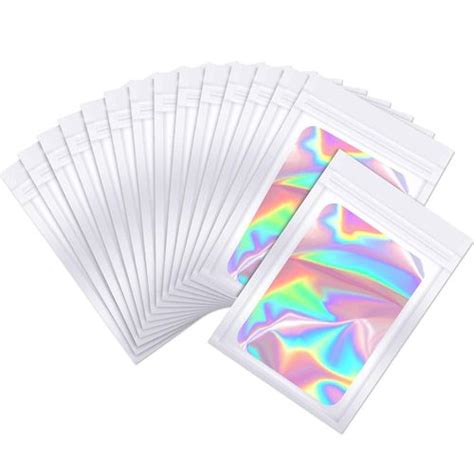 Generic 100pcs Smell Proof Mylar Bags Resealable Odor Proof Bags