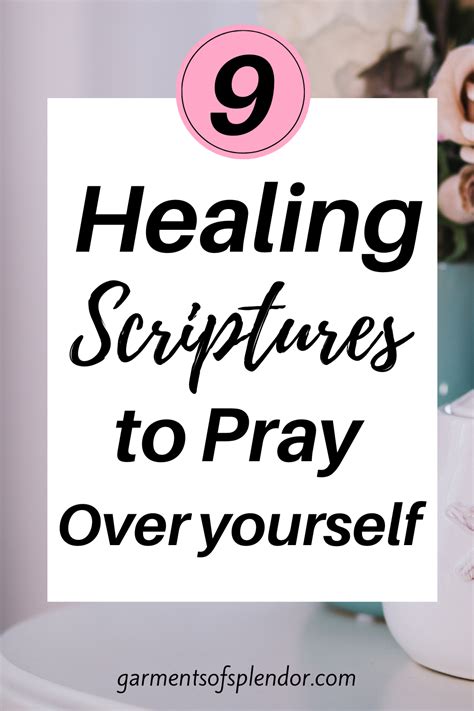 Healing Prayer Scriptures Artofit