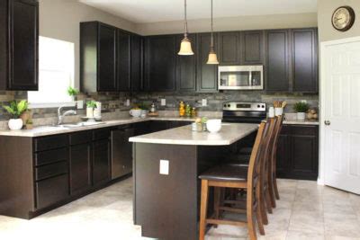 Faux Stone Kitchen Backsplash - How To Nest For Less