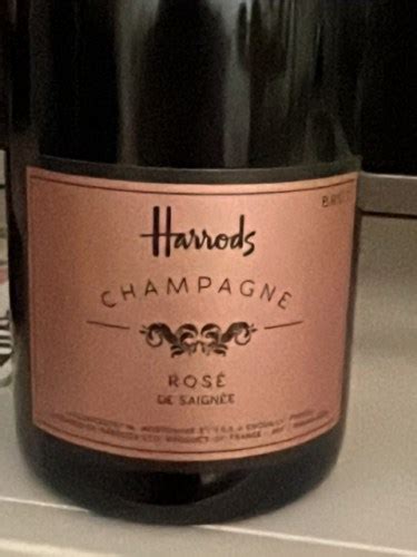 Harrods Rosé de Saignée Brut Champagne Vivino Canada