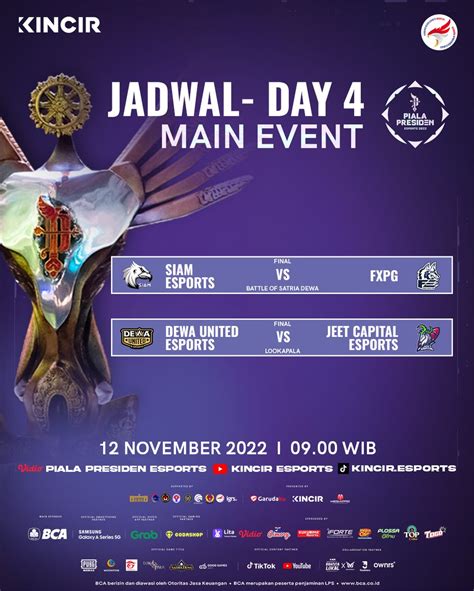 Kincir Esports Serubarengkincir On Twitter Jadwal Hari Ini Total