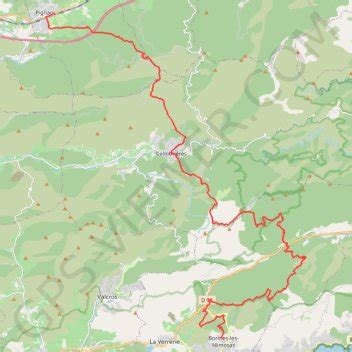 Trace GPS GR 90 itinéraire parcours