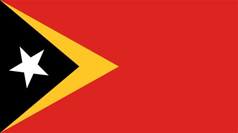 East Timor Flag - Wallpaper, High Definition, High Quality, Widescreen