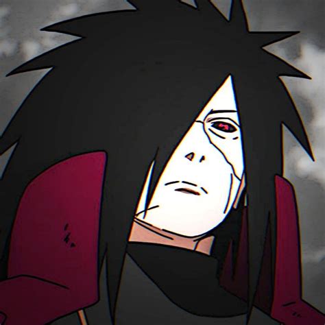 Madara Uchiha Icon Rostos Assustadores Personagens De Anime