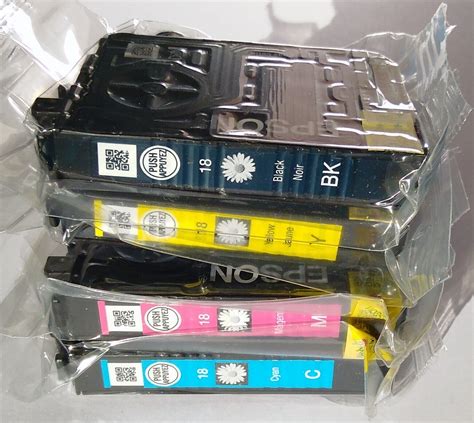 Genuine Epson Daisy Multipack C M Y K Ink Cartridges T