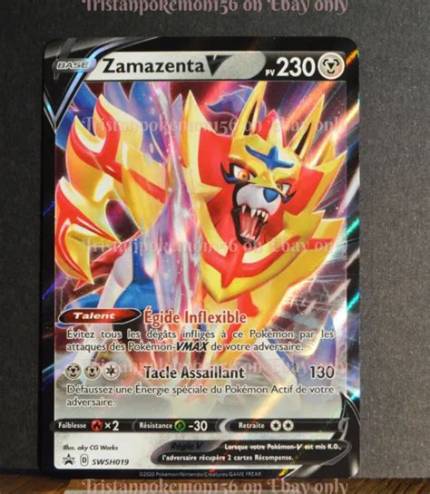 CARTE POKÉMON ZAMAZENTA V SWSH019 Promo NEUF FR EUR 21 99 PicClick FR