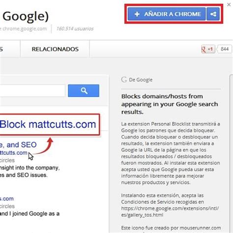 C Mo Bloquear Una P Gina Web De Los Resultados De Google En Chrome