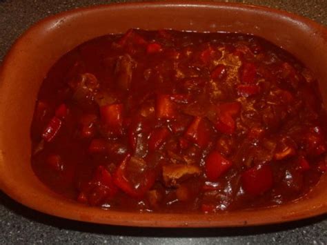 Gulasch Im R Mertopf Rezept Mit Bild Kochbar De