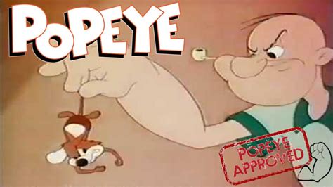 Popeye The Sailor Man Shuteye Popeye YouTube