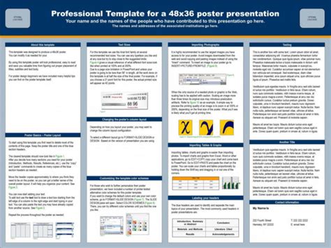 Sample Abstracts Poster And Powerpoint Guides Collegiate Science ...