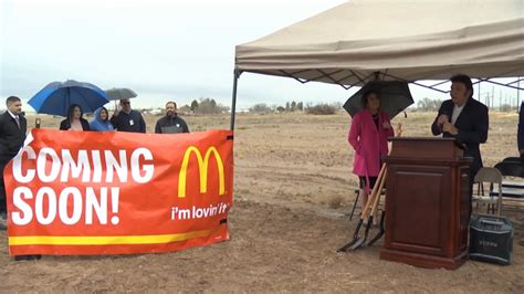 San Elizario Breaks Ground On First Mcdonalds Location