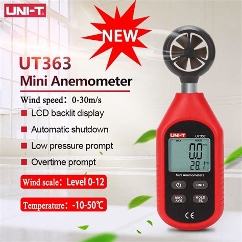 Uni T Ut Ut Bt Handheld Anemometer Digital Wi Grandado