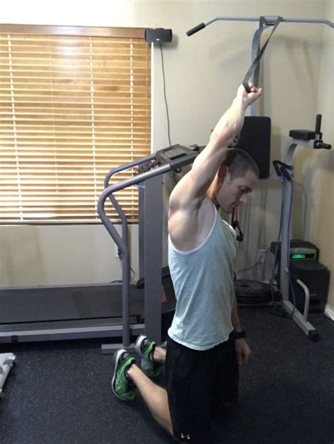 Stretch Of The Week Unilateral Leaning Lat Stretch At Your Door