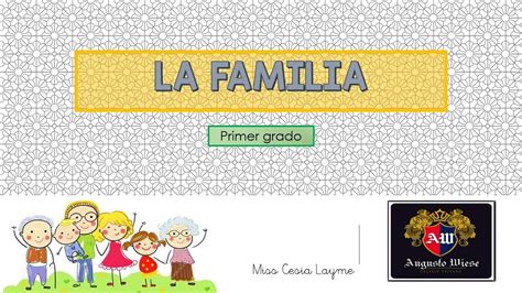 Mi Familia Para Primer Grado De Primaria E80