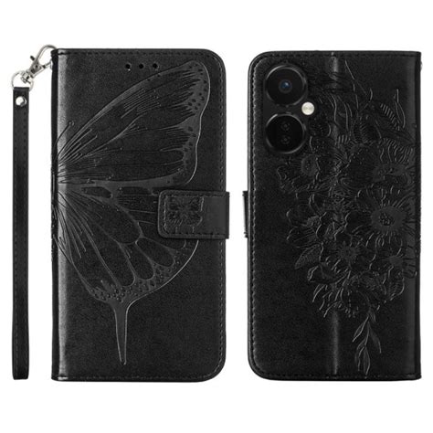 Skalo Oneplus Nord Ce Lite G Mandala Butterfly Lompakkokotelo Black