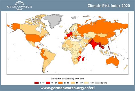 Global Climate Risk Index 2020 Germanwatch Ev