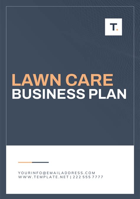 Lawn Care Business Plan Template - Edit Online & Download Example ...