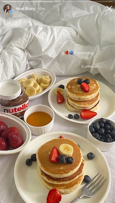 Pancake Instagram Story Food Instagram Food Breakfast