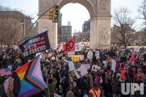 Photo Not My President S Day Protest Breaks Out In New York City