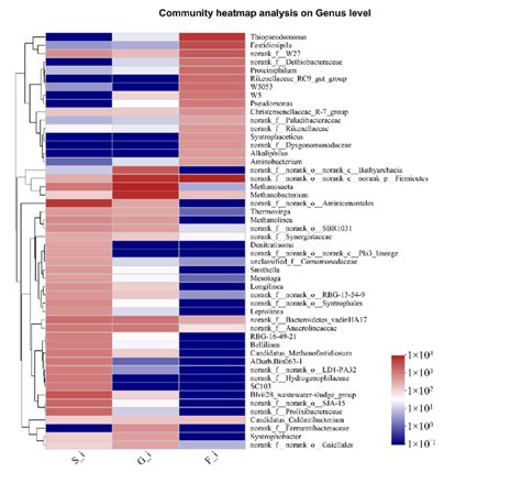 Heat Map Of The Top 50 Abundant Microbes Clustered By Relative Download Scientific Diagram