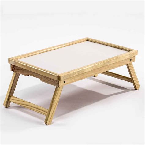 Adjustable Wooden Bed Tray