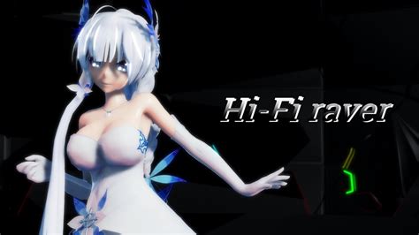 Mmd P Fpshi Fi Raver By Tda Illustrious Azur Lane Mmd