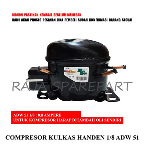 Jual Kompresor Kulkas Compresor Kulkas Handen Adw Harga